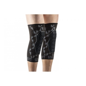 Protectii genunchi Seryt Arlecchino Grey Black S - Img 3