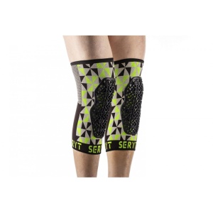 Protectii genunchi Seryt Arlecchino Grey Green L/XL - Img 3