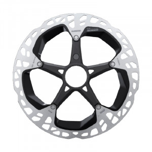 ROTOR PT. FRANA PE DISC SHIMANO RT-EM910-L 203MM INCL. PIULITA DE STRANGERE INTERNAL SERRATION NEGRU AMBALAT IND.