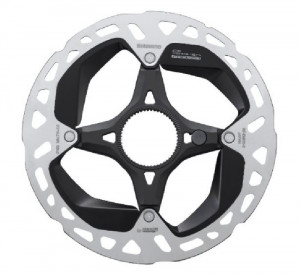 ROTOR PT. FRANA PE DISC SHIMANO RT-EM910-S 160MM INCL. PIULITA DE STRANGERE INTERNAL SERRATION NEGRU AMBALAT IND.
