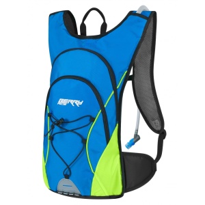 Rucsac Force Berry Ace Plus 12l + Rezervor 2L albastru/fluo - Img 1