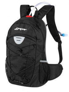 Rucsac Force Jordan Plus 20l cu rezervor, negru - Img 2