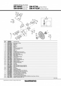 SAIBA REGLAJ SHIMANO BR-M965