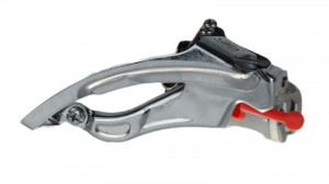 SCHIMBATOR FATA SHIMANO DEORE XT FD-M750 TRIPLU PT. 9 VIT. PE SPATE TOP SWING TRAGERE DE SUS COLIER 28.6MM PT. 44/46/48T UNGHI CS 66-69 AMBALAT IND.