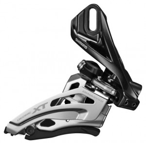 SCHIMBATOR FATA SHIMANO DEORE XT FD-M8020-D PT. 2X11 PREINDERE DIRECT MOUNT SIDE SWING TRAGERE PRIN FATA UNGHI CS 66-69 AMBALAT IND.