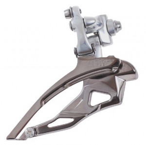 SCHIMBATOR FATA SHIMANO DURA ACE FD-7703 TRIPLU PT. 9 VIT. PE SPATE BRAZED-ON INCL. 31.8MM ADAPTER AD11 AMBALAT IND.