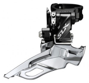 SCHIMBATOR FATA SHIMANO SLX FD-M7005-10-H TRIPLU PT. 10 VIT. PE SPATE HIGH CLAMP DOWN SWING TRAGERE DUBLA COLIER 34.9MM (INCL. ADAPTOR 28.6MM & 31.8MM) UNGHI CS 66-69 AMBALAT IND.