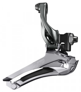 SCHIMBATOR FATA SHIMANO TIAGRA FD-4700 DUBLU PT. 10 VIT. PE SPATE BRAZED-ON INCL. TL-FD68 AMBALAT IND.