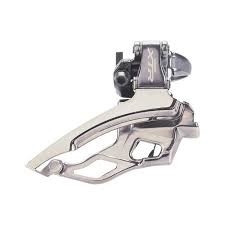 SCHIMBATOR FATA SHIMANO XTR FD-M961 TRIPLU PT. 9 VIT. PE SPATE DOWN SWING TRAGERE DUBLA COLIER 31.8MM UNGHI CS 66-69 CL 50MM VRAC