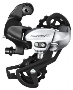 SCHIMBATOR SPATE SHIMANO TOURNEY RD-TX800 7/8 VIT. PRINDERE DIRECTA ARGINTIU AMBALAT IND.
