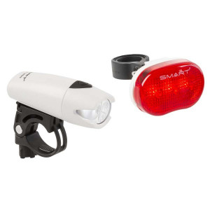 Set Far si Stop SMART "POLARIS" 3 Leduri ALB