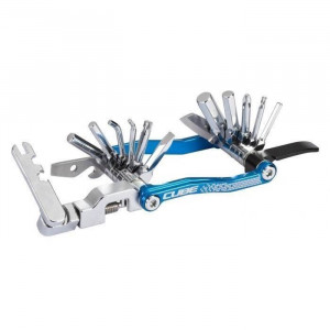 SET SCULE (MULTI TOOL) CUBE CUBETOOL 20IN1 ALBASTRU/CROM - Img 3