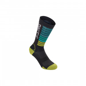 Sosete Alpinestars Drop Socks 22 Black Yellow S - Img 2