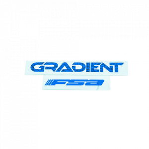 Sticker FSA HBSP Gradient Handlebar - Blue