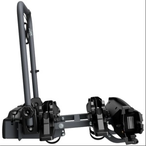 Suport 2 biciclete Peruzzo Pure Instinct 708W compatibil cu biciclete electrice cu prindere pe carligul de remorcare, Anthracite Grey - Img 4