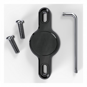 Suport Apple AirTag pentru cadru Muc-Off Secure Tag Holder V2 Negru