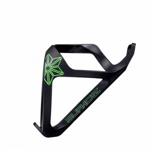 Suport bidon SUPACAZ Tron - incarcare laterala (Plastic) - verde neon