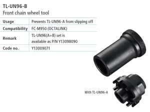 TL-UN96 SCULA PENTRU BUTUC PEDALIER/ANGRENAJ SHIMANO