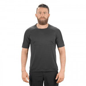 TRICOU CICLISM CUBE AM ROUND-NECK NEGRU L