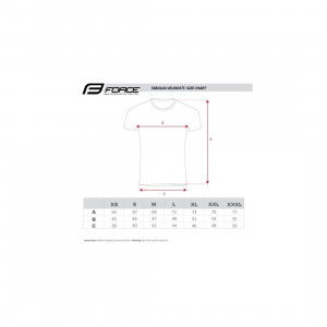 Tricou ciclism Force Bike Red M - Img 2
