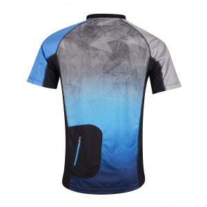Tricou ciclism Force MTB Core Grey/Blue L - Img 6