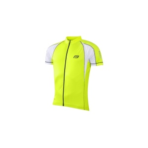 Tricou ciclism Force T10 fluo XS