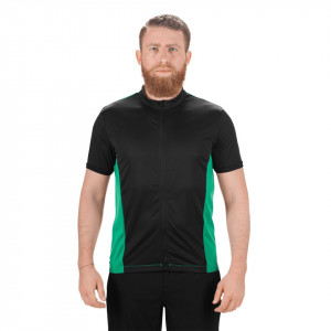 TRICOU CICLISM SQUARE PERFORANCE S/S Verde Negru - Img 1