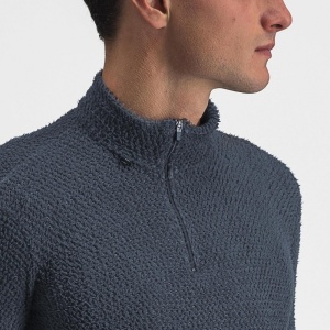 Tricou cu maneca lunga Castelli Cold Day 2nd Layer Bleumarin M - Img 4