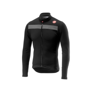 Tricou cu maneca lunga Castelli Puro 3 FZ, Negru, M