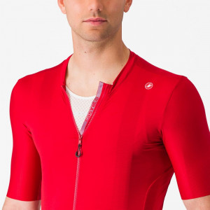 Tricou cu maneca scurta Castelli Espresso, Rosu, S - Img 5