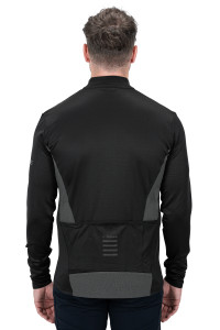TRICOU CUBE ATX JERSEY FULL ZIP L/S BLACK S - Img 3