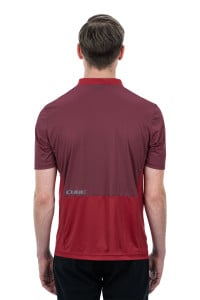 TRICOU CUBE ATX JERSEY HALF ZIP S/S RED - Img 3