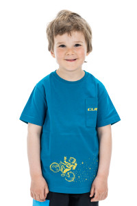TRICOU CUBE JUNIOR ORGANIC T-SHIRT SPACE RIDER BLUE L - Img 2