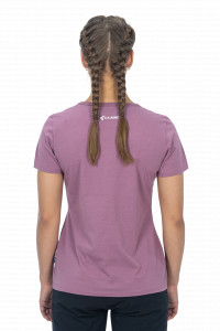 TRICOU CUBE ORGANIC WS T-SHIRT FICHTELMOUNTAINS BERRY M (38) - Img 3