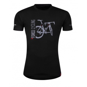 Tricou FORCE FLOW maneci scurte negru XXXL - Img 4
