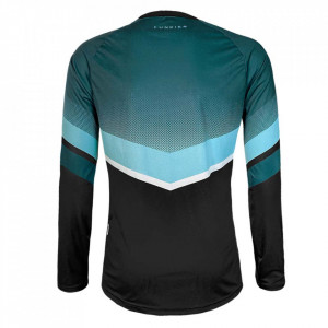Tricou FUNKIER Turone-W Enduro - Black/Turquoise L - Img 3