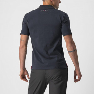 Tricou polo Castelli Race Day, Negru, XL - Img 2