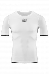 TRICOU UNDER CUBE BASELAYER RACE BE COOL S/S WHITE M/L