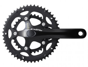 ANGRENAJ PEDALIER SHIMANO CLARIS FC-2450 46X34T BRAT 170MM PT. 8 VIT. PE SPATE OCTALINK FARA CG NEGRU AMBALAT IND.