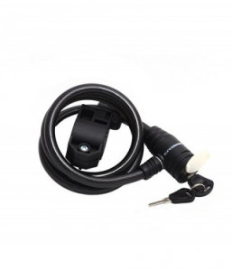 Antifurt Cablu CROSSER CL-369 12mm/90cm - Black