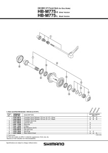 AX BUTUC HB-M775-S/L SHIMANO - Img 2