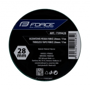 Banda tubeless Force 28mm x 11m, verde - Img 2