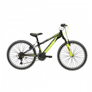 Bicicleta Adriatica Rock 24 18V Negru/Galben