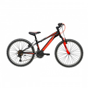 Bicicleta Adriatica Rock 24 18V Negru/Portocaliu