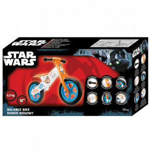 Bicicleta copii Seven Star Wars BB8 Wooden Balance Bike - Img 4