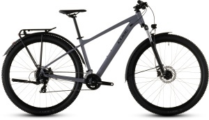 BICICLETA CUBE AIM ONE FE SMOKE BLACK 2026 cadru XL (22") - roti 29