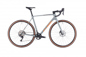BICICLETA CUBE CROSS RACE C:62 PRO Swampgrey Orange 2023 - Img 1