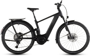 BICICLETA CUBE KATHMANDU HYBRID ONE11 HPC SLT 800 CARBON SILVERDUST 2026 62 cm