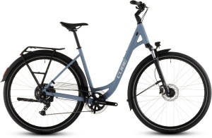 BICICLETA CUBE TOURING ONE EASY ENTRY BLUEBIRD GREY 2026 54 cm