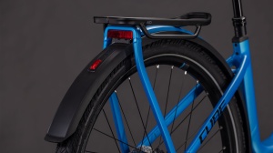 BICICLETA ELECTRICA CUBE KATHMANDU HYBRID COMFORT PRO 800 EASY ENTRY AZURE BLACK 2026 58cm - Img 4